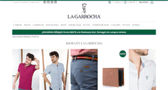 Desktop Screenshot of lagarrocha.es